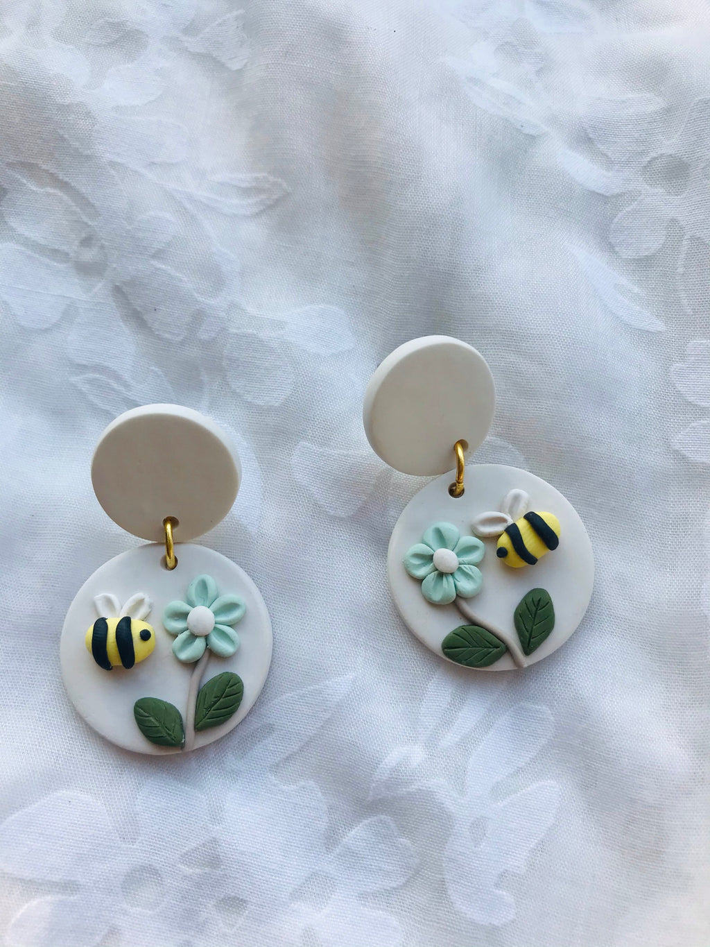 Bees in the Garden Earrings