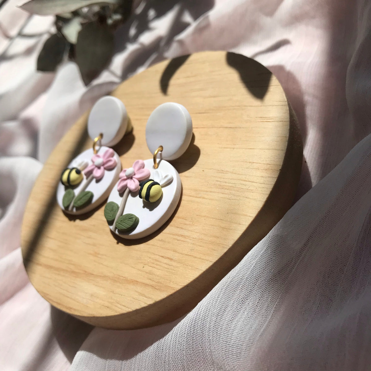 Bees in the Garden Earrings