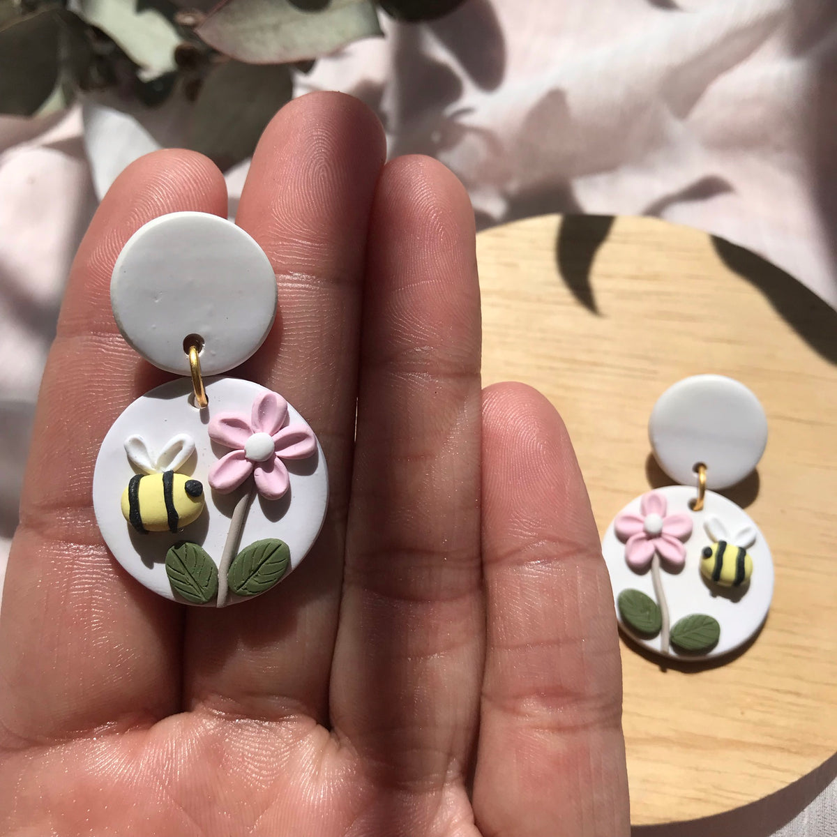 Bees in the Garden Earrings