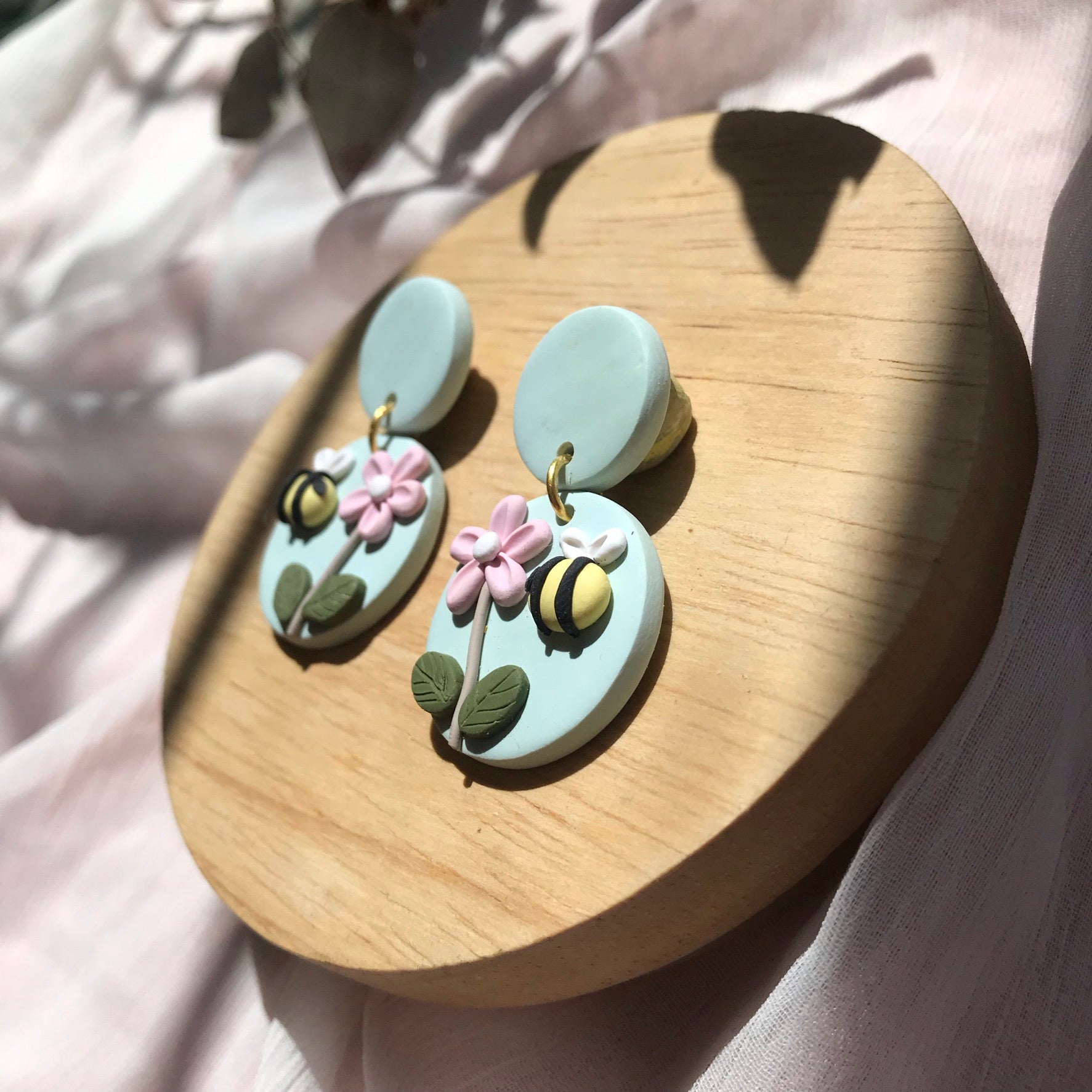 Bees in the Garden Earrings