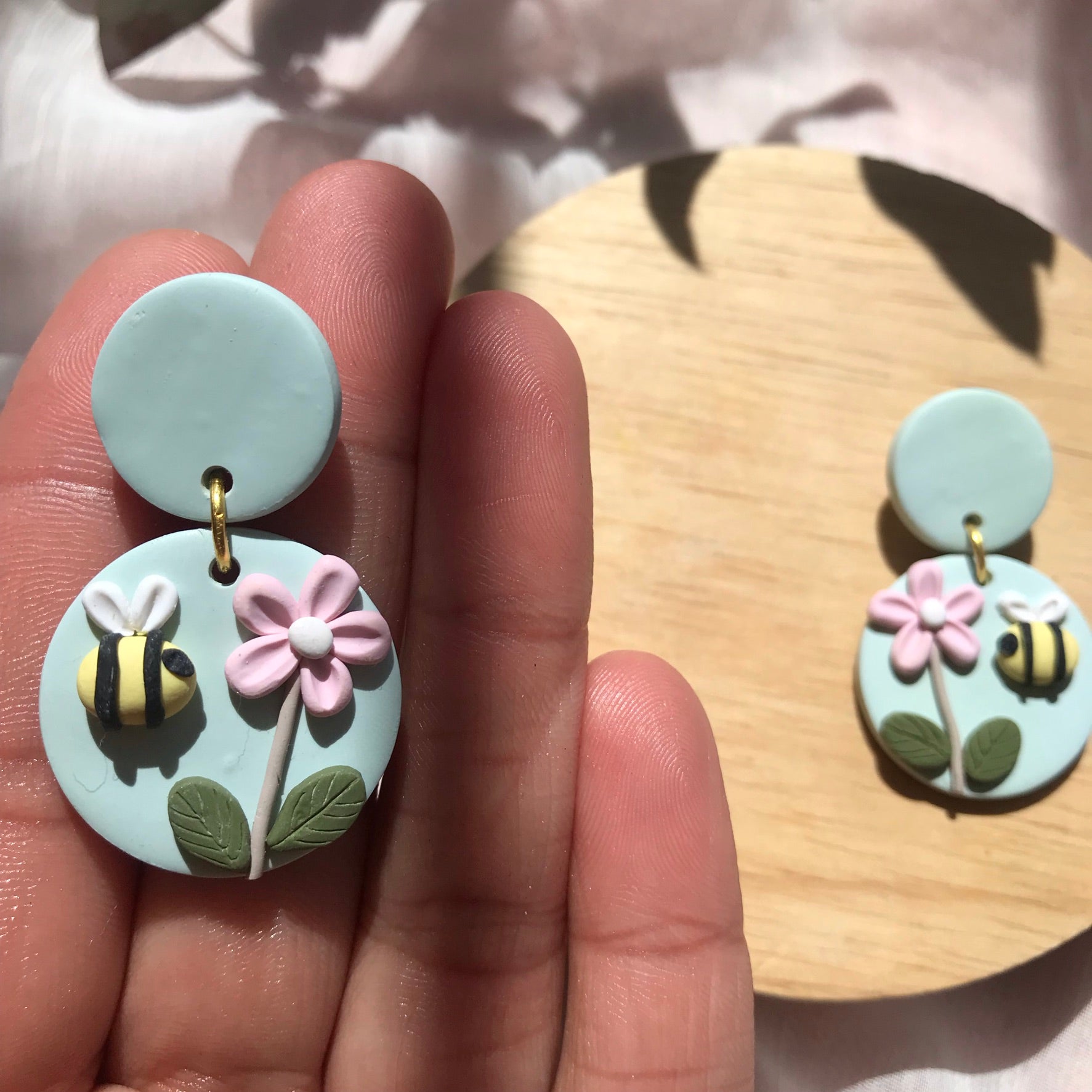 Bees in the Garden Earrings
