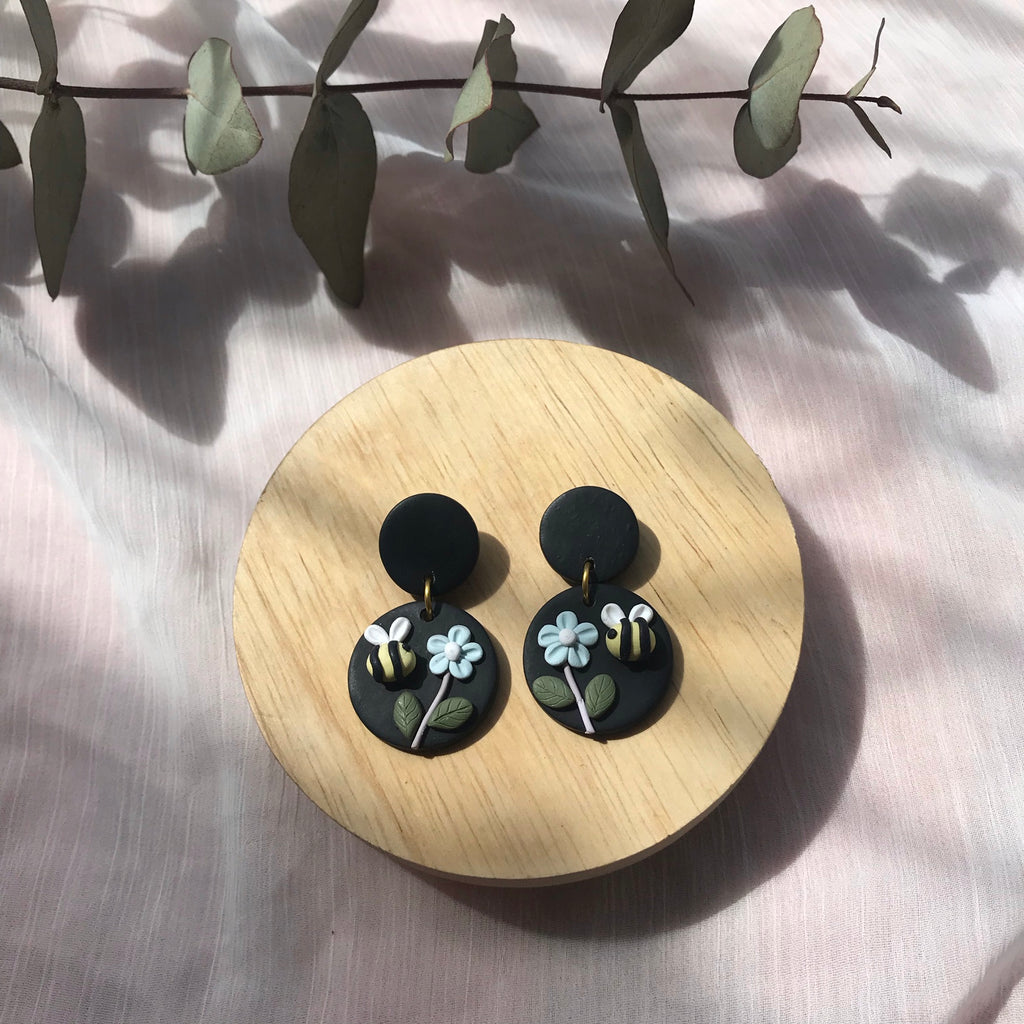 Bees in the Garden Earrings