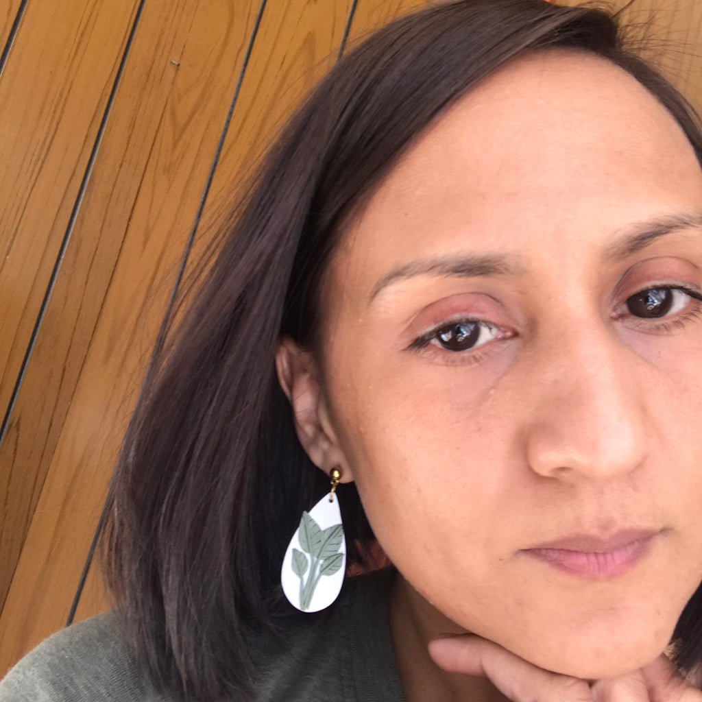 Leaf Me Be Earrings
