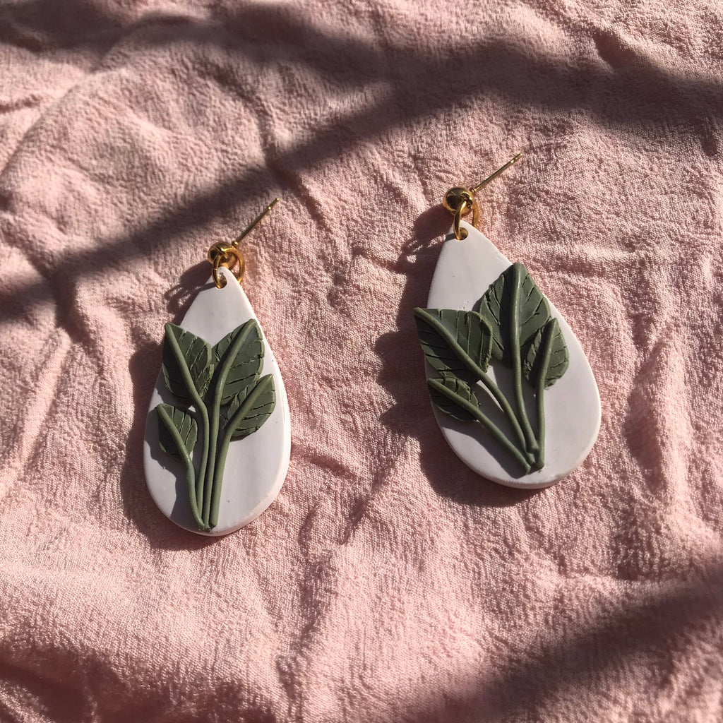 Leaf Me Be Earrings