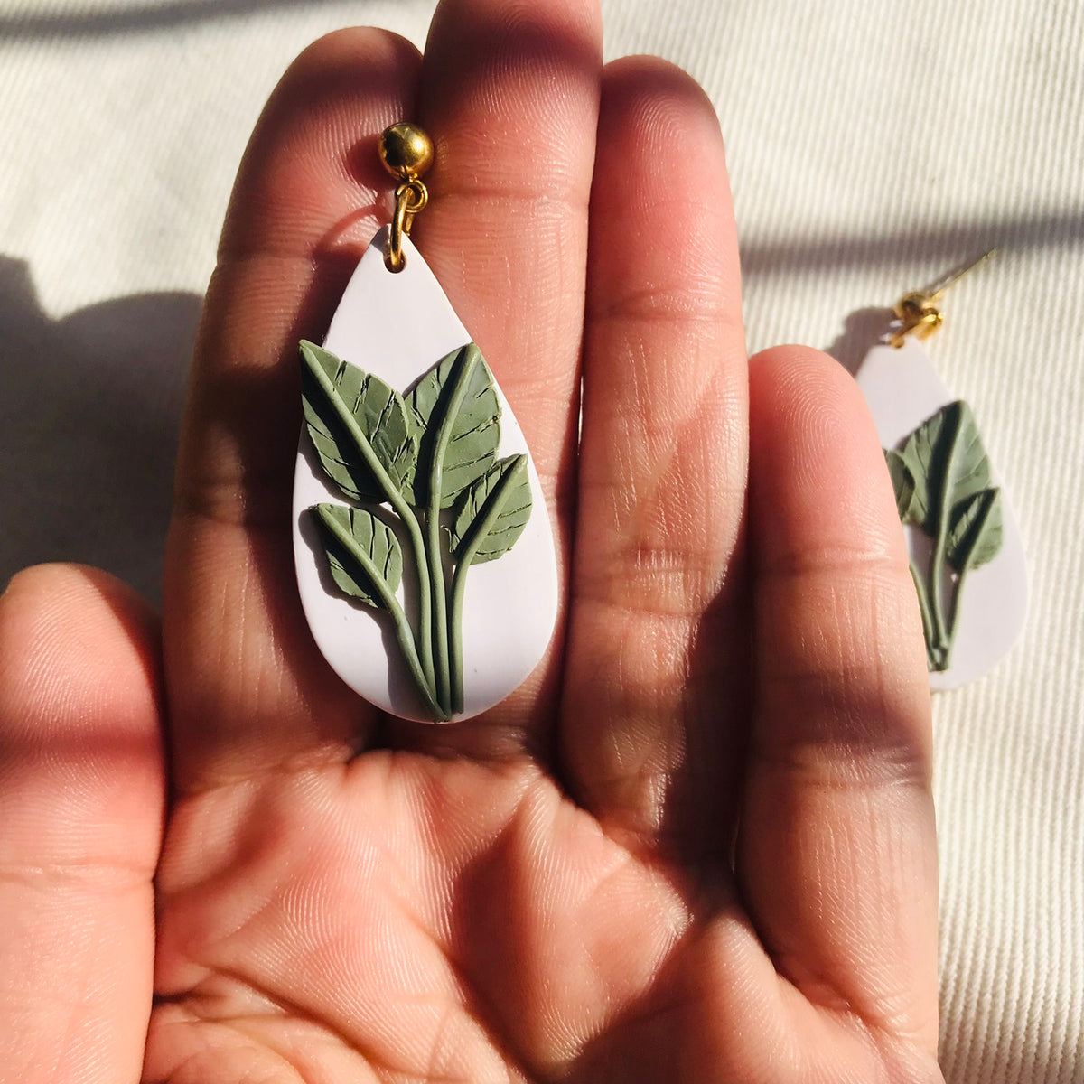 Leaf Me Be Earrings